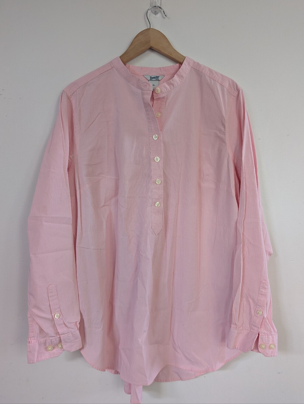 Duluth Trading Shirt Womens Small Pink Printermaker Tunic Pullover Dress? XL